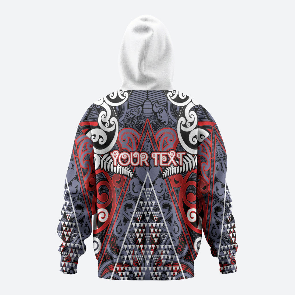 Personalised Aotearoa Iwi Ngapuhi Hoodie Maori Motif Tribal