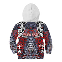 Personalised Aotearoa Iwi Ngapuhi Kid Hoodie Maori Motif Tribal