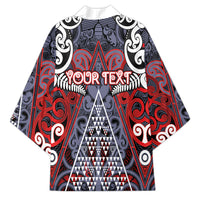 Personalised Aotearoa Iwi Ngapuhi Kimono Maori Motif Tribal