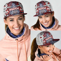 Aotearoa Iwi Ngapuhi Mesh Trucker Cap Maori Motif Tribal