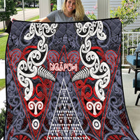 Aotearoa Iwi Ngapuhi Quilt Maori Motif Tribal