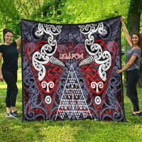 Aotearoa Iwi Ngapuhi Quilt Maori Motif Tribal