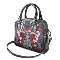 Aotearoa Iwi Ngapuhi Shoulder Handbag Maori Motif Tribal