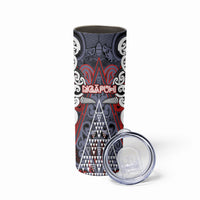Personalised Aotearoa Iwi Ngapuhi Skinny Tumbler Maori Motif Tribal