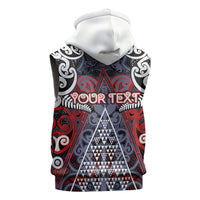 Personalised Aotearoa Iwi Ngapuhi Sleeveless Hoodie Maori Motif Tribal
