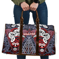 Aotearoa Iwi Ngapuhi Travel Bag Maori Motif Tribal