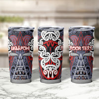 Personalised Aotearoa Iwi Ngapuhi Tumbler Cup Maori Motif Tribal