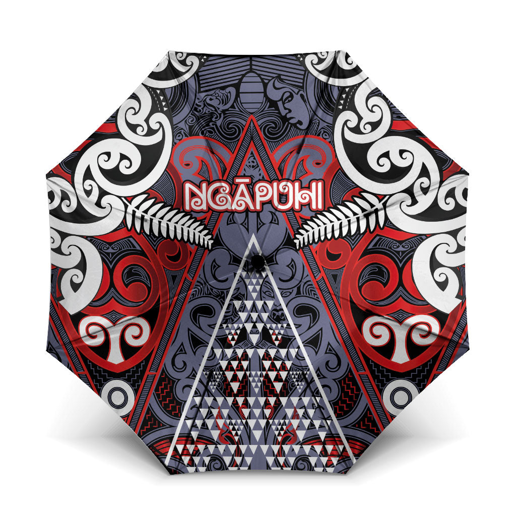 Aotearoa Iwi Ngapuhi Umbrella Maori Motif Tribal
