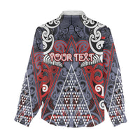 Personalised Aotearoa Iwi Ngapuhi Women Casual Shirt Maori Motif Tribal
