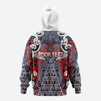 Personalised Aotearoa Iwi Ngapuhi Zip Hoodie Maori Motif Tribal