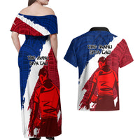 samoa-rugby-couples-matching-off-shoulder-maxi-dress-and-hawaiian-shirt-siva-tau-dance-polynesian-tattoo-brush-style