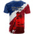 Samoa Rugby T Shirt Siva Tau Dance Polynesian Tattoo Brush Style LT03 - Polynesian Pride