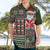 Hawaii Mele Kalikimaka Hawaiian Shirt Aloha and Christmas Elements Patchwork Green Style LT03 - Polynesian Pride