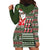 Hawaii Mele Kalikimaka Hoodie Dress Aloha and Christmas Elements Patchwork Green Style LT03 - Polynesian Pride