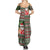 Hawaii Mele Kalikimaka Summer Maxi Dress Aloha and Christmas Elements Patchwork Green Style LT03 - Polynesian Pride