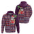 Hawaii Mele Kalikimaka Hoodie Aloha and Christmas Elements Patchwork Pink Style LT03 - Polynesian Pride