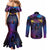 Aotearoa Arts Festival 2025 Couples Matching Mermaid Dress and Long Sleeve Button Shirt Maori Music Art Dance - Rhythmic Vibes