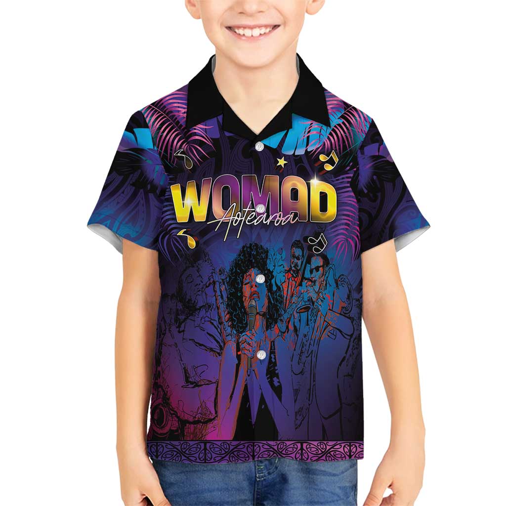 Aotearoa Arts Festival 2025 Family Matching Puletasi and Hawaiian Shirt Maori Music Art Dance - Rhythmic Vibes