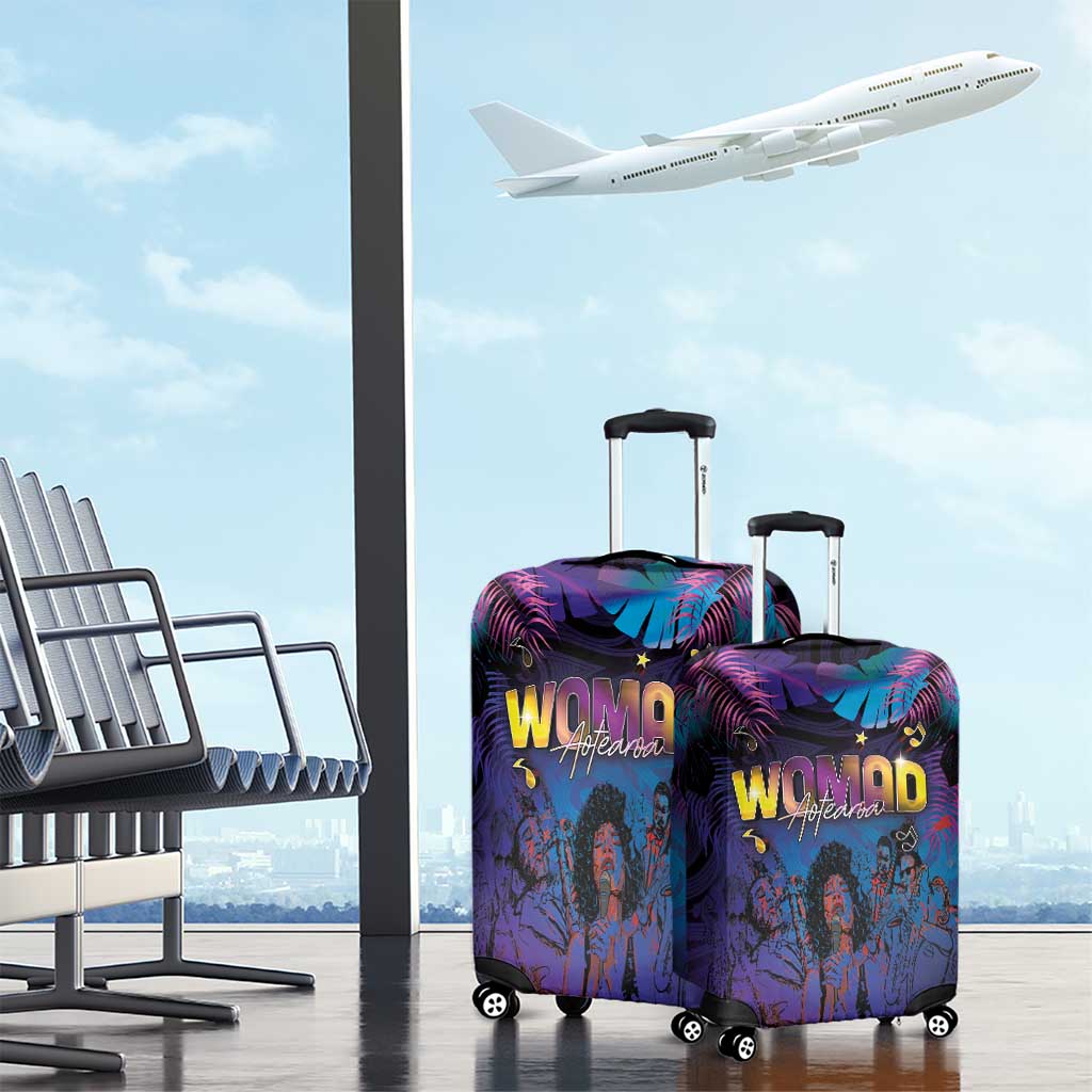 Aotearoa Arts Festival 2025 Luggage Cover Maori Music Art Dance - Rhythmic Vibes