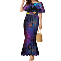 Aotearoa Arts Festival 2025 Mermaid Dress Maori Music Art Dance - Rhythmic Vibes LT03 Women Black - Polynesian Pride