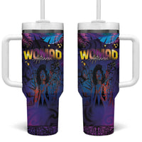 Aotearoa Arts Festival 2025 Tumbler With Handle Maori Music Art Dance - Rhythmic Vibes