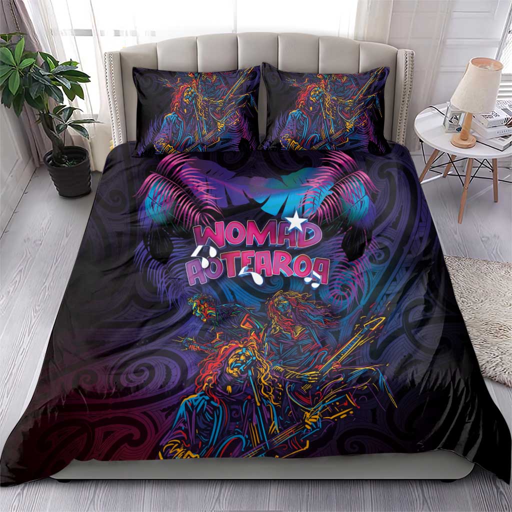 Aotearoa Arts Festival 2025 Bedding Set Maori Performing Art and Music - Rhythmic Vibes