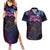 Aotearoa Arts Festival 2025 Couples Matching Summer Maxi Dress and Hawaiian Shirt Maori Performing Art and Music - Rhythmic Vibes