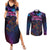 Aotearoa Arts Festival 2025 Couples Matching Summer Maxi Dress and Long Sleeve Button Shirt Maori Performing Art and Music - Rhythmic Vibes