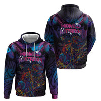 Aotearoa Arts Festival 2025 Zip Hoodie Maori Performing Art and Music - Rhythmic Vibes LT03 - Polynesian Pride