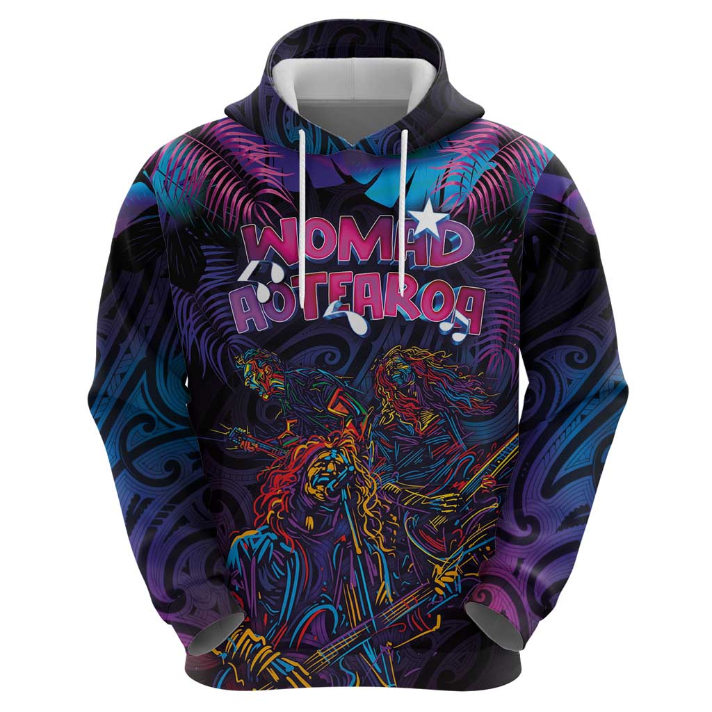 Aotearoa Arts Festival 2025 Zip Hoodie Maori Performing Art and Music - Rhythmic Vibes LT03 - Polynesian Pride