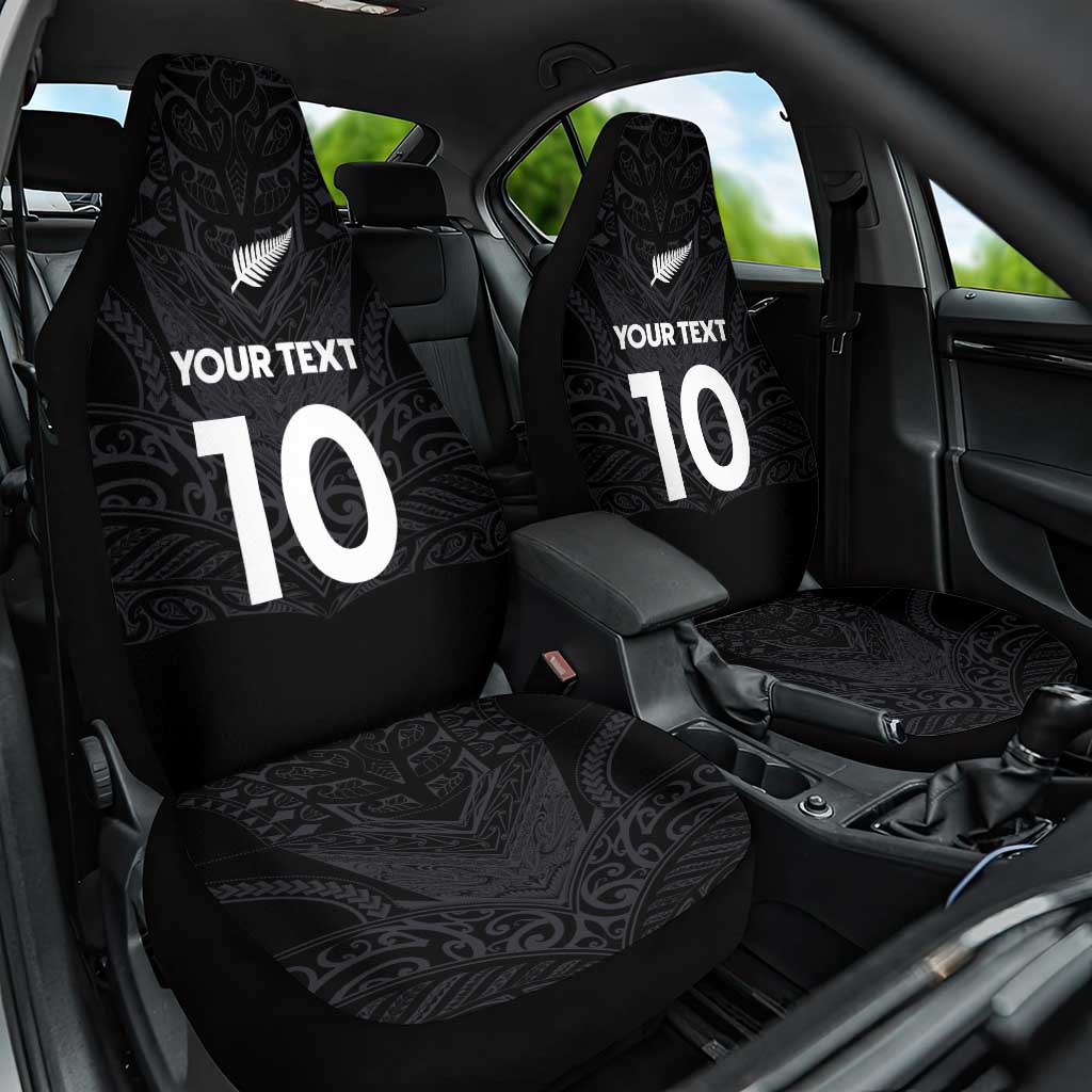 Custom Aotearoa Rugby Car Seat Cover The Blacks-Sporty T90 Style - Polynesian Pride