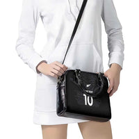 Custom Aotearoa Rugby Shoulder Handbag The Blacks-Sporty T90 Style - Polynesian Pride