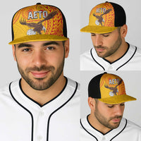 American Samoa Flag Day Baseball Net Cap Fautasi Race Pago Pago-Aeto Eagle Wings Tribal Style
