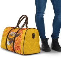 American Samoa Flag Day Travel Bag Fautasi Race Pago Pago-Aeto Eagle Wings Tribal Style
