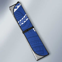 American Samoa Flag Day Auto Sun Shade Fautasi Race Fagatogo-Iseula O Le Moana Sailfish Tribal Style LT03 - Polynesian Pride
