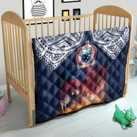 Samoa Indenpendence Day Quilt Sky Fireworks with Flag Style LT03 - Polynesian Pride