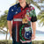 Personalised Samoa Indenpendence Day Hawaiian Shirt Tropical Samoan Coat of Arms With Siapo Pattern LT03 - Polynesian Pride