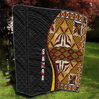 Samoa Siapo Ula Fala Quilt Polynesian Tribal Pattern LT03 - Polynesian Pride