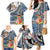 Fiji Day Family Matching Mermaid Dress and Hawaiian Shirt Traditional Tapa with Hibiscus and Emblems