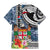 Fiji Day Family Matching Mermaid Dress and Hawaiian Shirt Traditional Tapa with Hibiscus and Emblems