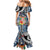 Fiji Day Family Matching Mermaid Dress and Hawaiian Shirt Traditional Tapa with Hibiscus and Emblems