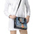 Fiji Day Shoulder Handbag Traditional Tapa with Hibiscus and Emblems