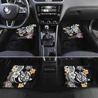 Hawaiian Tropical Plumeria Turtles Car Mats Polynesian Art Tattoo