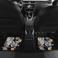 Hawaiian Tropical Plumeria Turtles Car Mats Polynesian Art Tattoo
