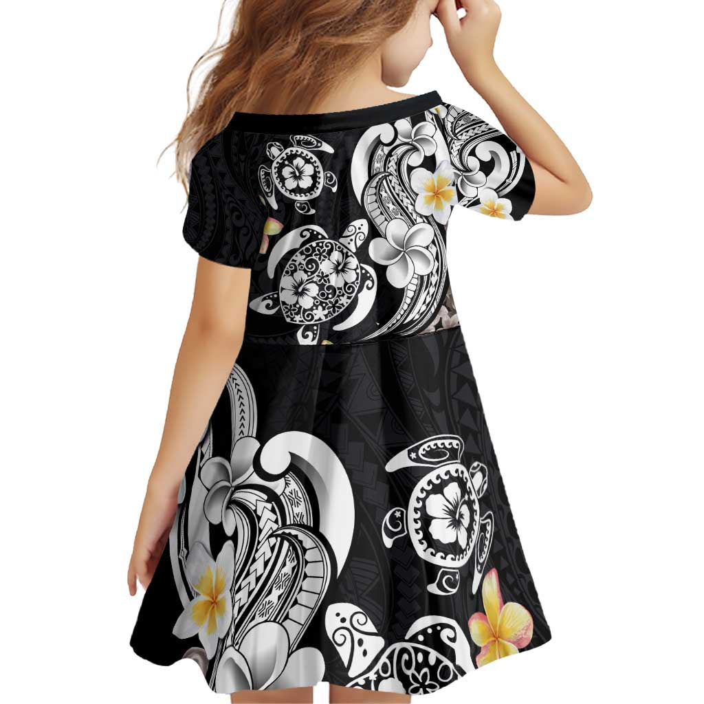 Hawaiian Tropical Plumeria Turtles Family Matching Puletasi and Hawaiian Shirt Polynesian Art Tattoo LT03 - Polynesian Pride