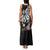 Hawaiian Tropical Plumeria Turtles Family Matching Tank Maxi Dress and Hawaiian Shirt Polynesian Art Tattoo