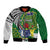 Cook Islands Independence Day Bomber Jacket National Flag and Emblem with Tatau Tattoo