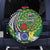 Cook Islands Independence Day Spare Tire Cover National Flag and Emblem with Tatau Tattoo
