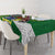 Cook Islands Independence Day Tablecloth National Flag and Emblem with Tatau Tattoo