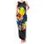 Palau Independence Day Family Matching Tank Maxi Dress and Hawaiian Shirt Melanesian Tattoo with Hibiscus